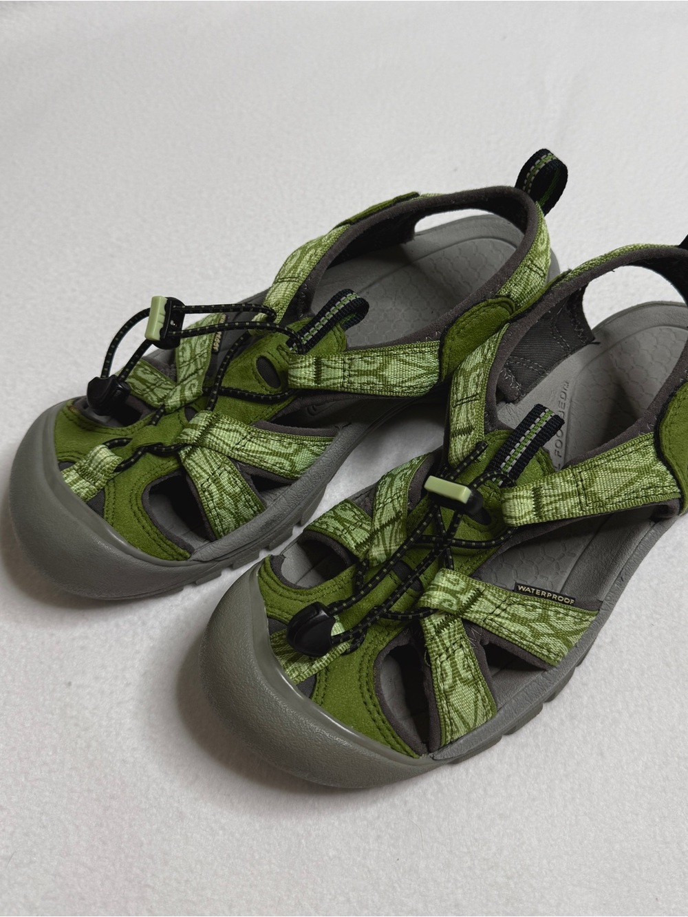 Keen Women's Olive Green and Gray Waterproof Sport Sandals
